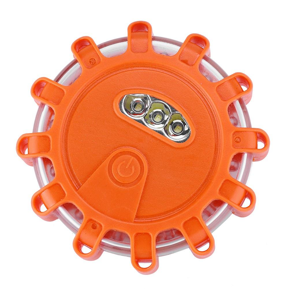 Magnetic 15 LED Road Safety Emergency Flashing Warning Light for Car Truck Boat