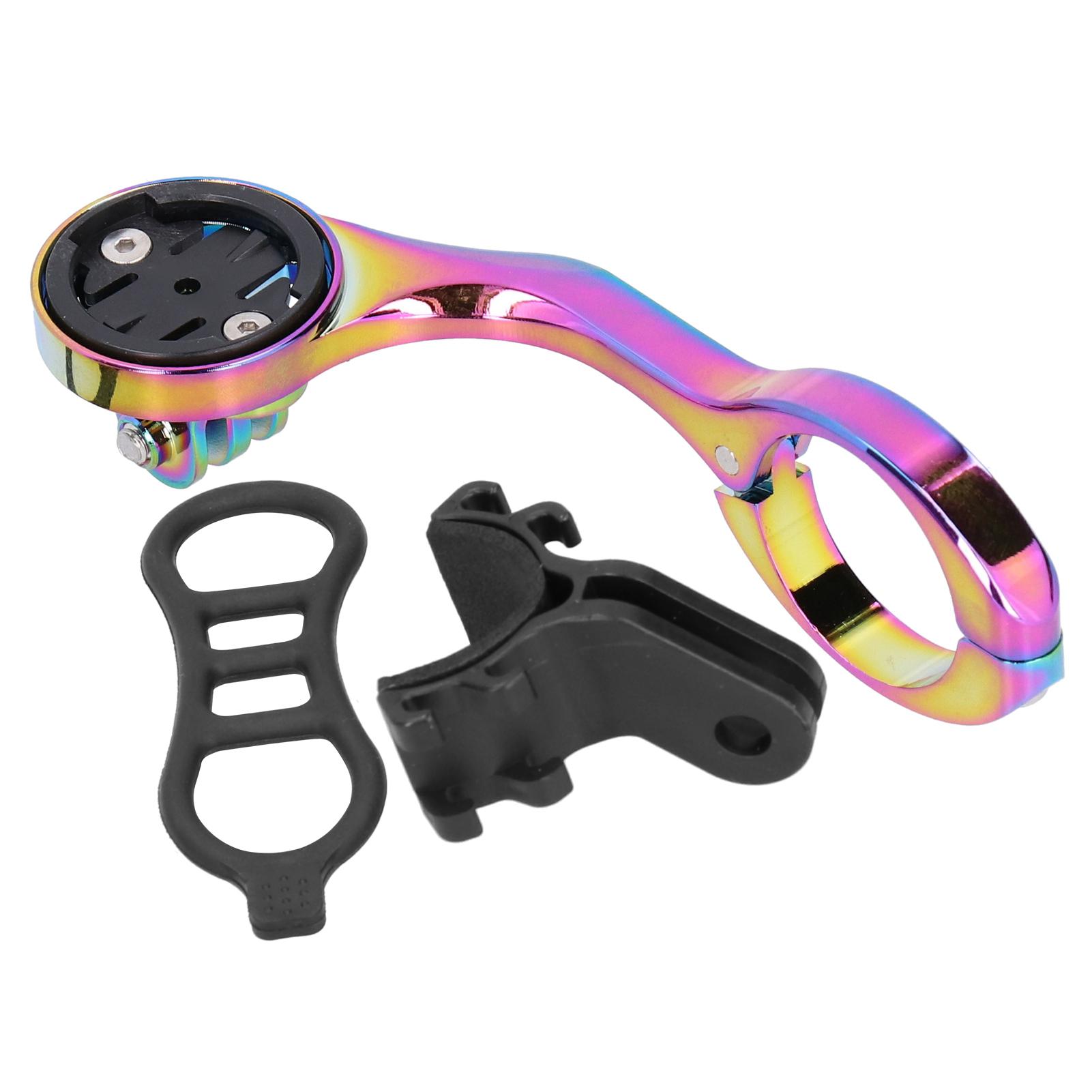 Colorful Electroplating Bike Computer Extended Bracket Holder Aluminium Alloy Support