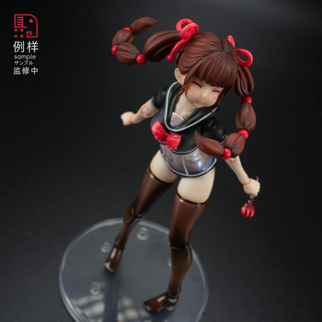 EXSSRION Apprentice Witch Nana Hoshikawa Scale PVC ABS Painted Movable Figure 1/12 &