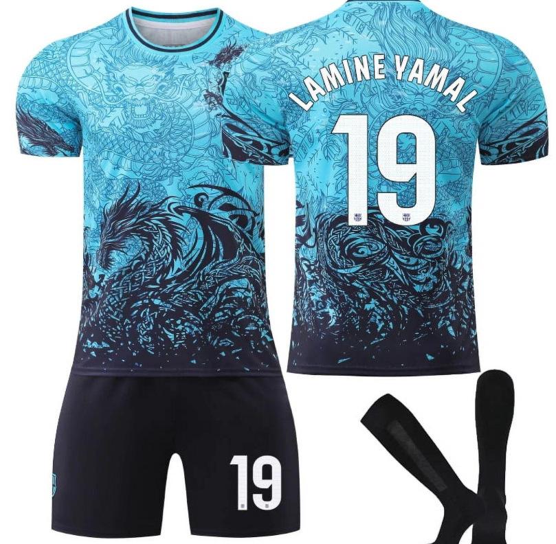 New All Collection No. 7 Ronaldo 10 Messi Football Sports Suit Harland Mbappe Jersey