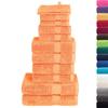 VidaXL Ensemble de Serviettes de Qualité Supérieure 12 pcs, Essuie-mains, Serviettes de Douche, Draps de Bain, Serviettes 137580