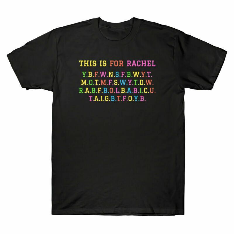 Funny Unisex Is Voicemail For This Rachel Acronym Viral Abbreviation Black Tshirt S