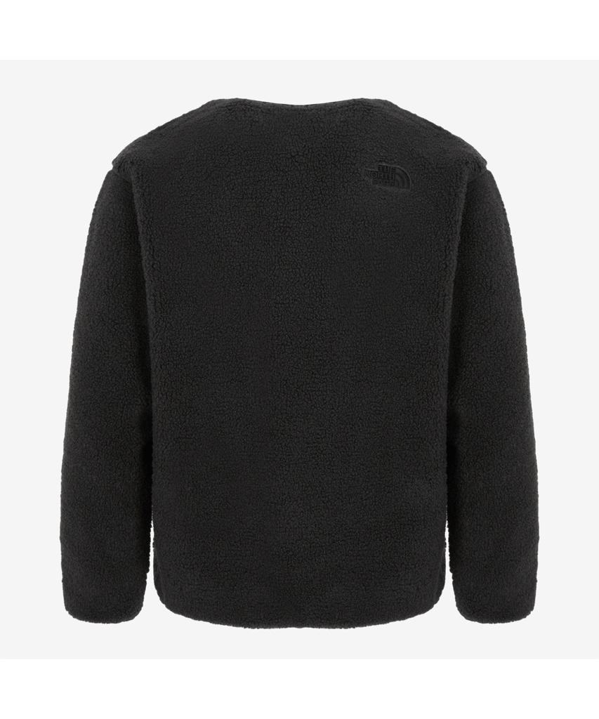 The North Face Nj4Fr57A Teddy Fleece Cardigan Charcoal