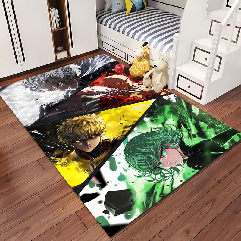 Anime Hero Group Art Carpet Suitable As a Non-slip Mat for the Living Room or Bedroom Sofa