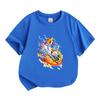 Kids Boys Girls 100% Cotton Crew Neck Short Sleeve T-Shirt, Fun Fantasy Ice King Adventure Printed Casual Lightweight Tee for Daily Wear and Summer Ou