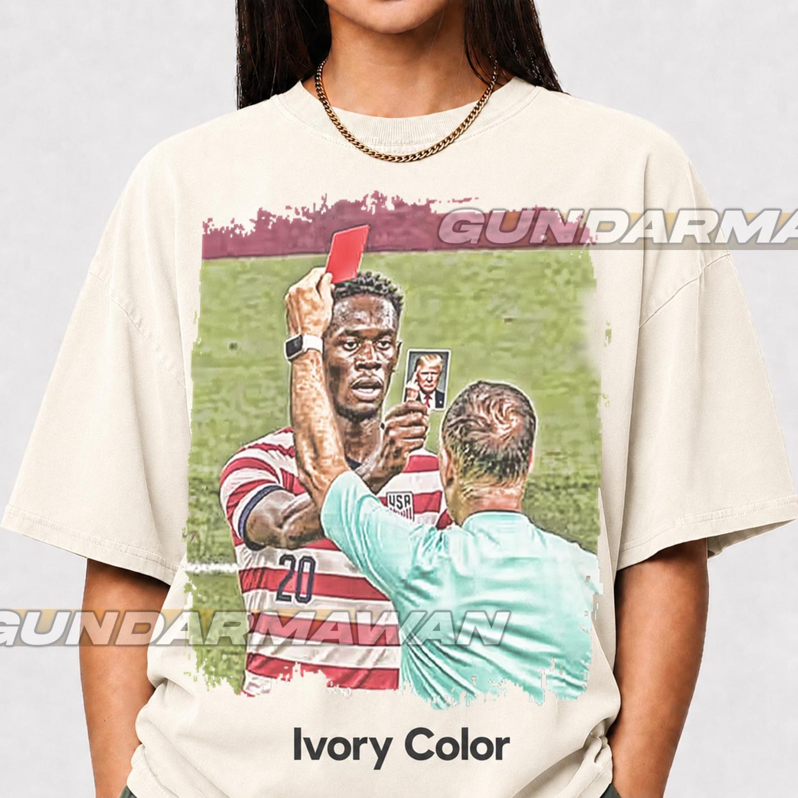 Folarin Balogun Funny Meme Red Card Shirt, The Trump Card Unstoppable Folarin Balogun Shirt, Funny Referee Red Card Shirt, Sport Fan Gift BK S