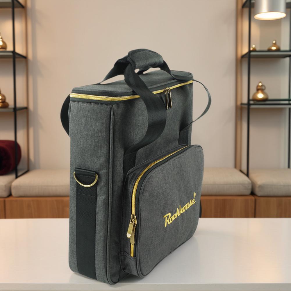 Vinyl Records Carrying Bag Dust Prooof Vinyl Records Storage Handbag Wear Resist Thicken Padded CD Bag for 12 Inch Vinyl Records