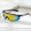 New European and American fashion outdoor sports sunglasses ins personalized colorful versatile cycling windproof eye protection sunglasses