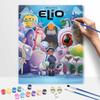 Disney Elio Pixar movie digital oil painting art painting kit manual diy painting for home decorations