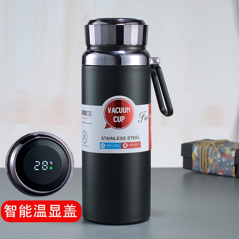 

316 stainless steel thermos cup intelligent temperature display portable teapot large capacity outdoor sports 600ml