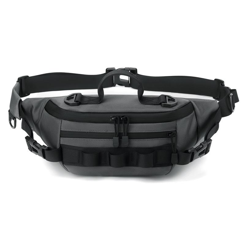 Bolsa de Cintura Esportiva Masculina Multifuncional Bolsa Transversal Bolsa de Peito