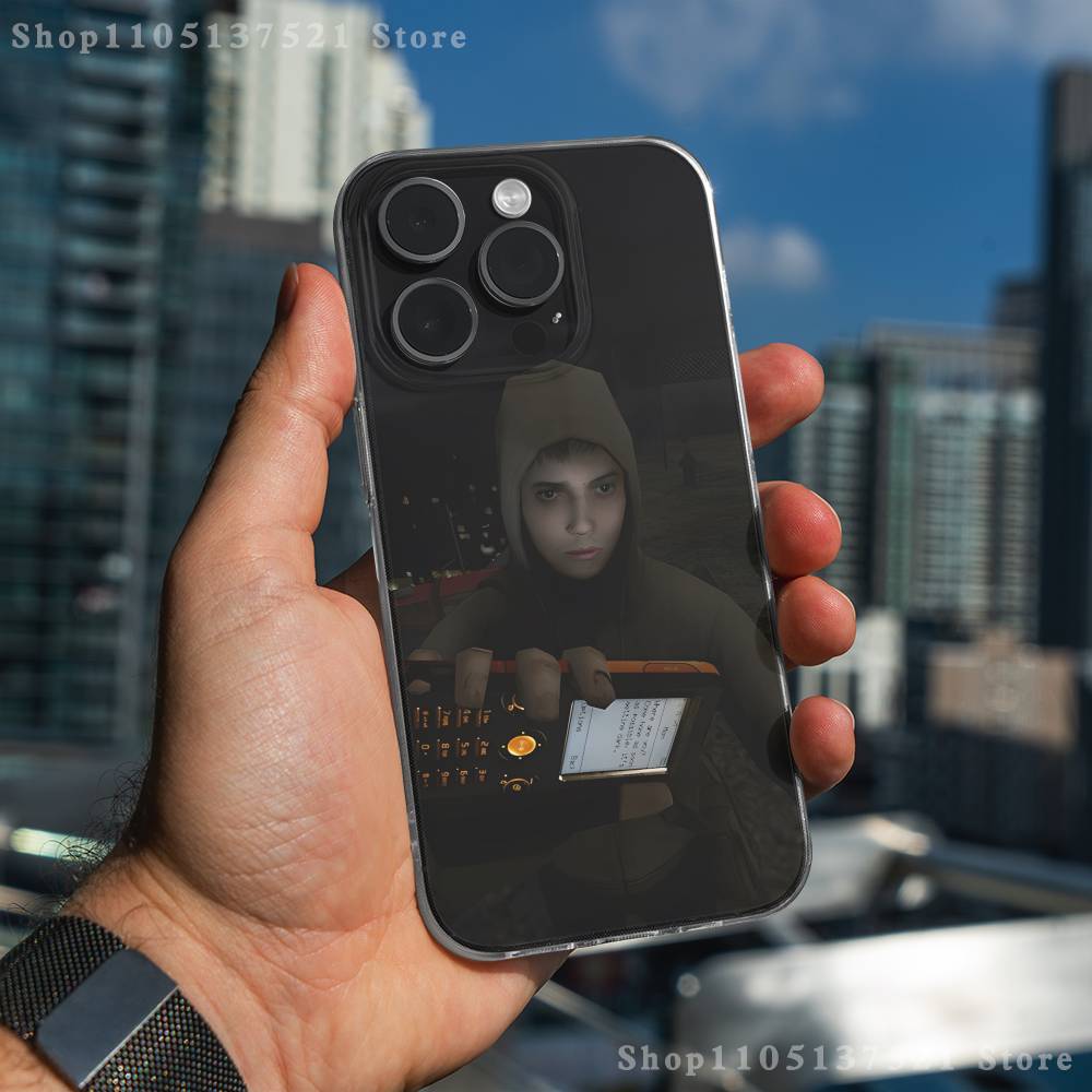 

Simon Henriksson Cry Of Fear Phone Case For iPhone 16,15,17,12,13,14,11 Max,Pro,Plus,X,XS,XR,SE4,E Mini Transparent Cover iPhone16