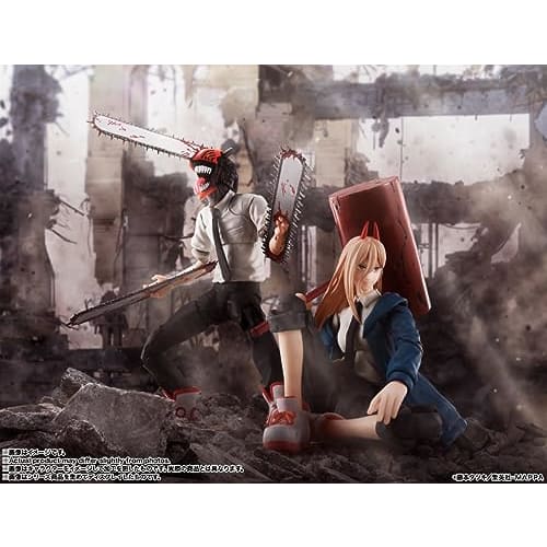 TAMASHII NATIONS S.H.Figuarts Chainsaw Man Power, Approximately 145mm, PVC & ABS Painted Action Figure