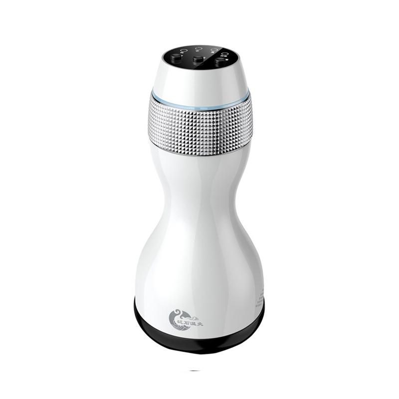 Терапия Гуа Ша из натурального камня Массажер для тела Электрический Гуа Ша Антицеллюлитный Массажер для снятия стресса Релаксационная терапия White белый