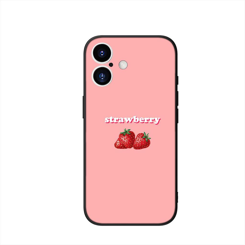 Cherry Strawberry Fruit Phone Cover Case for Xiaomi Redmi Note 14 12 13 ProPlus A3 Pro Plus 12C 13C 14C 5G 4G Casing