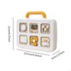 Montessori hračka Busy Board, Vzdělávací multifunkční puzzle hra s životními dovednostmi, Senzorická aktivita
