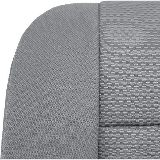 Driver Side Bottom Replacement Cloth Seat Cover Gray Compatible with 2014-2019 GMC Sierra 1500 2500 3500 1500HD 2500HD SLE SLT
