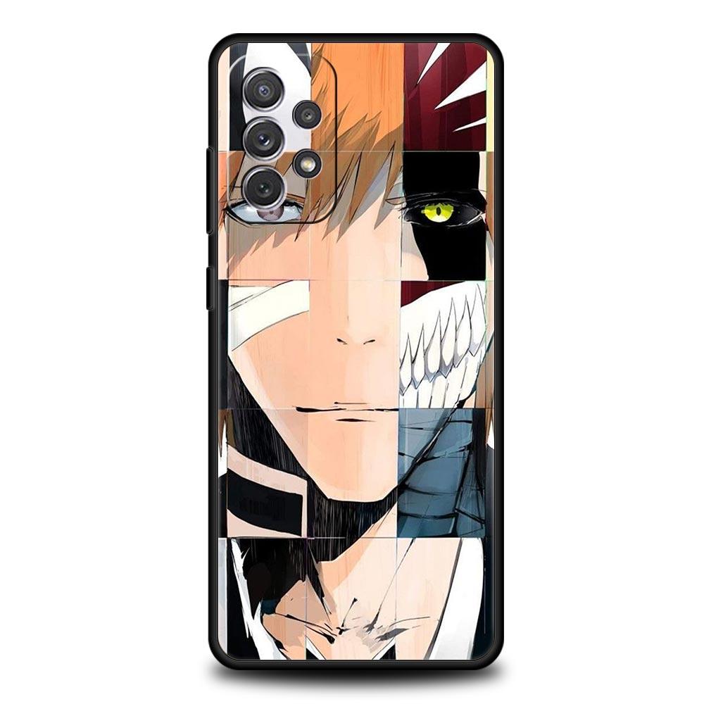 Bleach Kurosaki Ichigo Phone Case For Samsung Galaxy A51 A13 A71 A21S A12 A11 A31 A41 A01 A03s A22 A23 A33 A73 A53 5G Cover