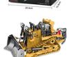 2.4G Nine-Channel Remote-Control Tracked Bulldozer 1:24 Alloy Engineering Toy Model
