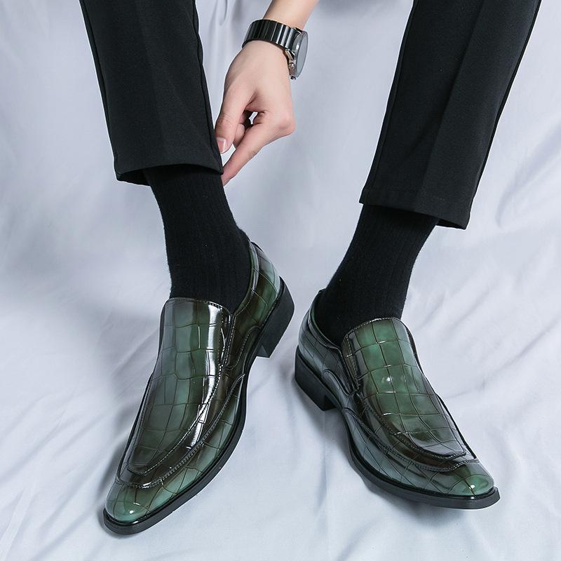 Men's Shoes 45 Large Size New Leather Shoes Fashion British Style Business Leather Shoes Trend Casual Leather Shoes