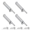4pcs Invisible Touch Activated Cabinet Door Opener Plastic Spring Loaded Latches Simple Install for Simple Styles Home Design