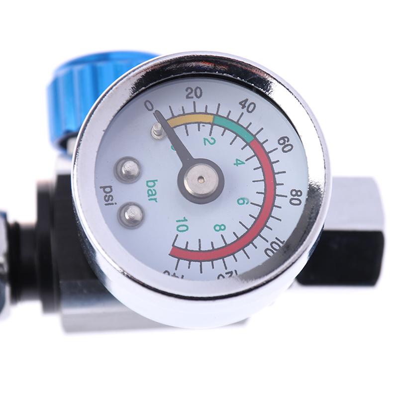 Spray Gun Air Pressure Regulator Gauge For Car Auto Repair Painting Tool