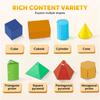 Educational Geometry Workbook Hands on Geometric Shape Activity Book With Folding Geometric Model For Kid Preschooler