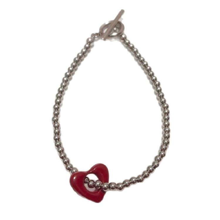 

Elegant Rose Gold Heart Textile Bracelet Adjustable Macrames Designs Women’s Handmade Jewelry Gifts Packaging Included 1
