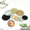 4PCS/SET Round Coffee Cup Mats Heat Resistant Pot Mat Home Ornaments Bear Coaster  Home