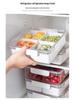 Luxe Fruit and Snack Storage Plate with Lid – Divided Sections for Fruits & Dried Snacks