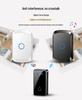 Wireless Self-Powered Doorbell with Ultra-Long Range and Remote Control, Ideal for Home Entry and Elderly Assistance