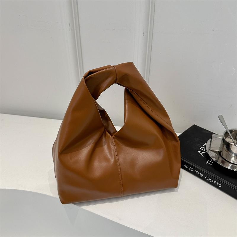 

Женская плиссированная сумка Dopamine, легкая сумка-клатч из искусственной кожи с магнитной застежкой для повседневного шикарного стиля, сумка через плечо