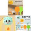 Toy Table Tennis Training Set With Hanging Adjustable Design For Kids Indoor Practice