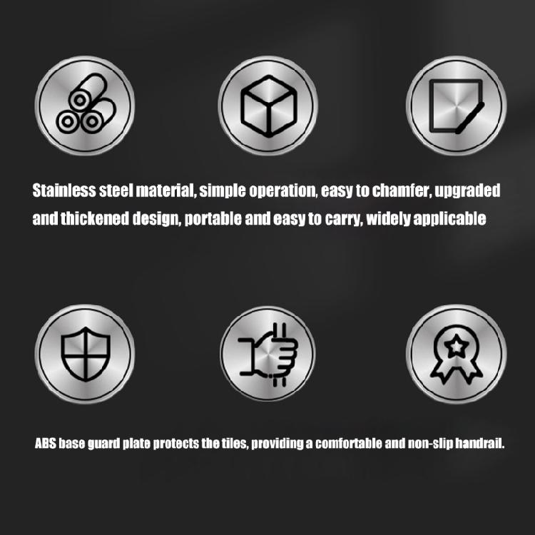 Adjustable Angle Grinder Holders For Professional Tile Edging 45 Degree Tile Chamfering Tool for 100 Type Grinding Tool