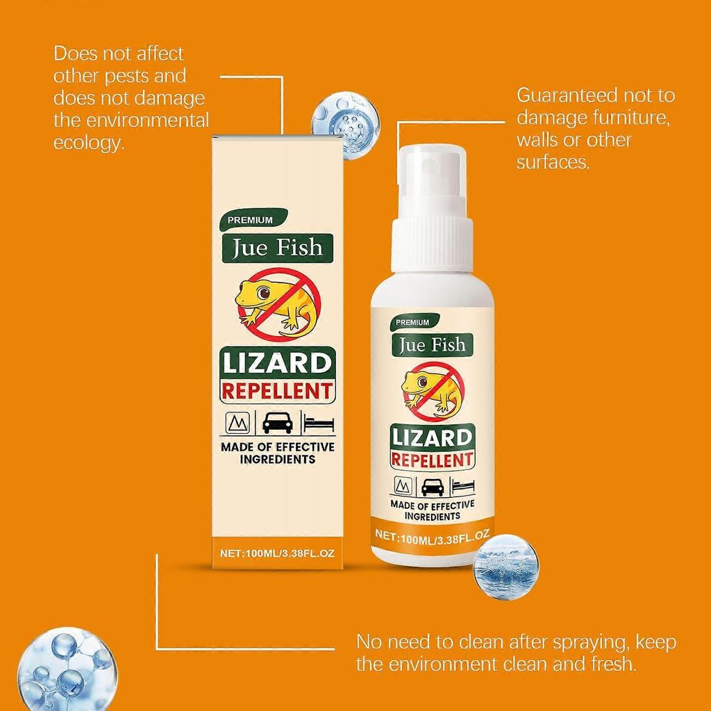 Lizard & Gecko Repellent Spray for Home and Outdoor Use
