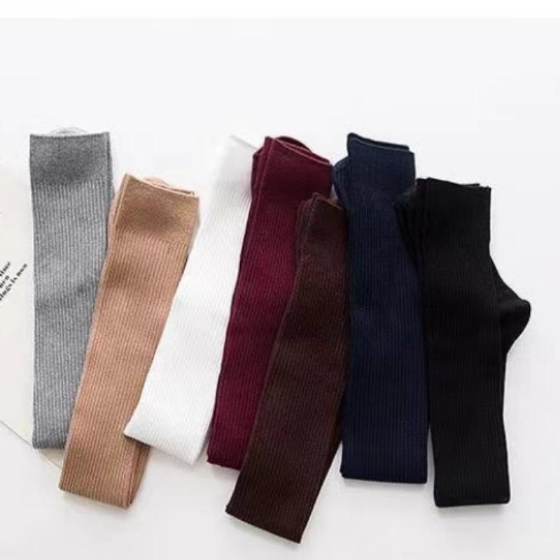 Women's Winter High Stockings Warm over Knee Soft Wool Stockings Cotton Striped Long Socks Thigh Stocking Lolita Thick Warm Sock