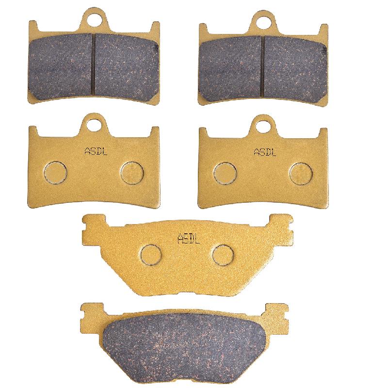 Передние и задние тормозные колодки для мотоцикла YAMAHA XP 500 T-Max XP 530 T-Max 560 ABS TDM 900 FJR 1300 XV 1700 Front and Rear