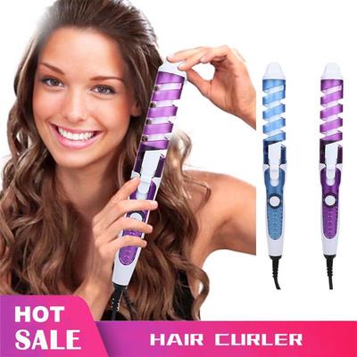 Anti-scald Hair Curler Roller Spiral Curling Iron Salon Electric Hair Curler Beauty Curling Wand