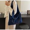 Canvas Denim Bag Large Capacity Bag Women's Retro Trend Tote Bag Korean Shoulder Bag Fashion Versatile