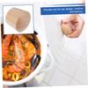 WATIIFUFU 2-Piece Wooden Pot Lid Knob Replacement Soup Pot Lid Handle, Universal, Easy to Grip, Easy to Clean, Durable