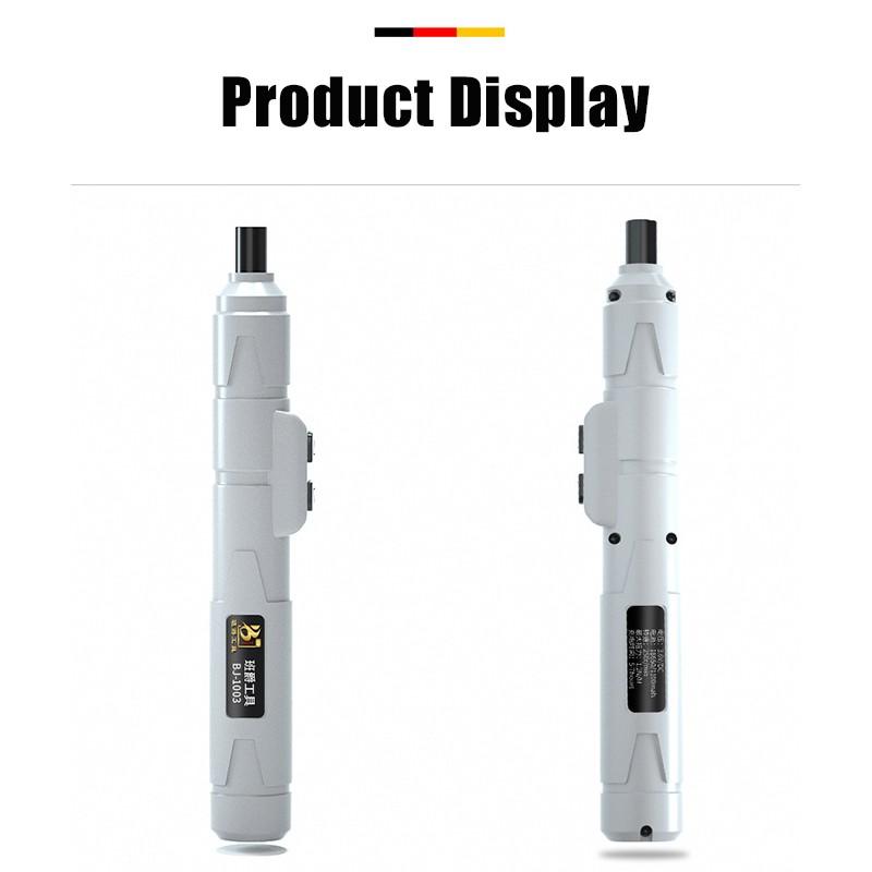 Kalem Tipi Elektrikli Tornavida USB Şarj Edilebilir Tornavida Mini Elektrikli Matkap Aracı