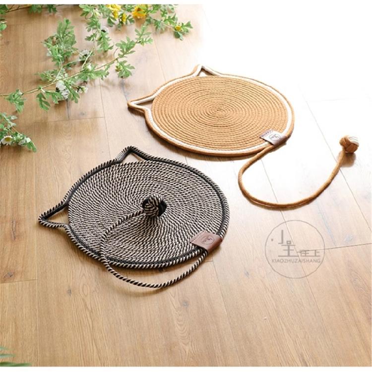 Cotton Rope Cats Scratcher Post Mat Essential Cats Toy for Claw Care Scratches-Resistant Engaging for Home