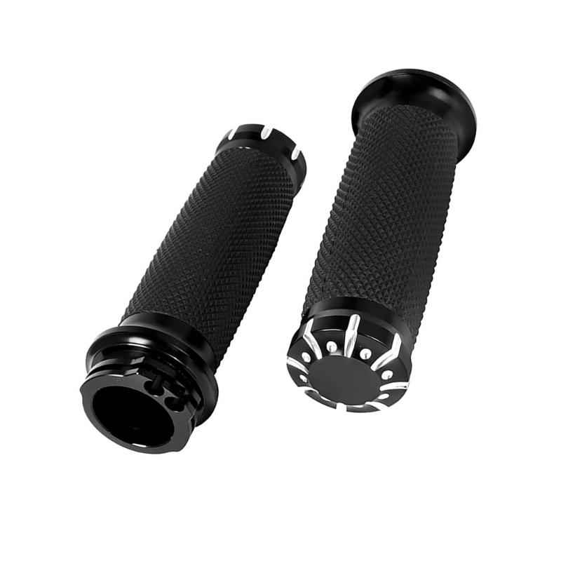 1 Pair Motorcycle Handlebar Grips Motorcycle Modification Accessories Universal Throttle Hand Grips