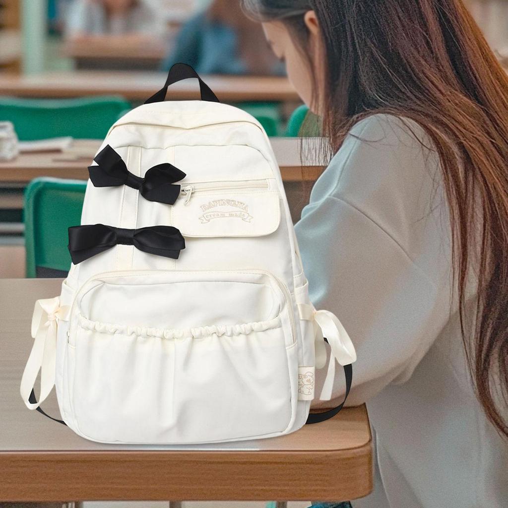 Student Backpack with Adjustable Shoulder Straps Cute College for Trip