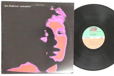 LP Record JON ANDERSON  Animation SD19355 ATLANTIC 1982 US Rock Used