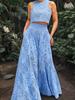 Women's Casual Fashion Sleeveless Pocket Long Dress One-Piece Set Outfit