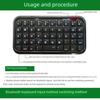 Universelle Bluetooth-Minitastatur - Tragbare Broadcom Bluetooth 3.0-Tastatur