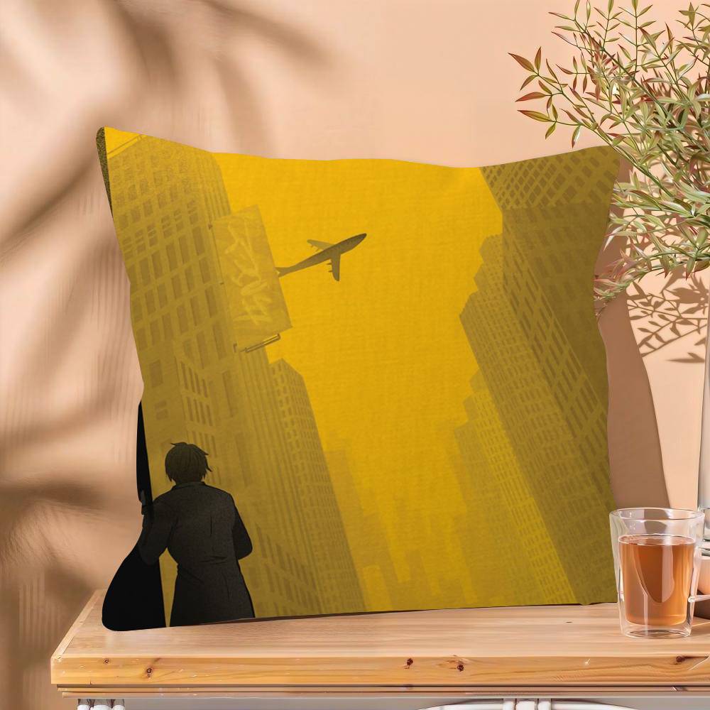 

BANANA FISH Anime pillow cover sofa cushion cover home room decoration children gift 30cmx30cm