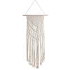 Hanging Woven Tapestry Art Decoration with Tassel for Wedding Bedroom Home Wall Decor