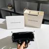 Borsa a mano Xiaoxiangfeng a griglia di diamanti Borsa a tracolla con catena di alta gamma Autunno e Inverno Nuova